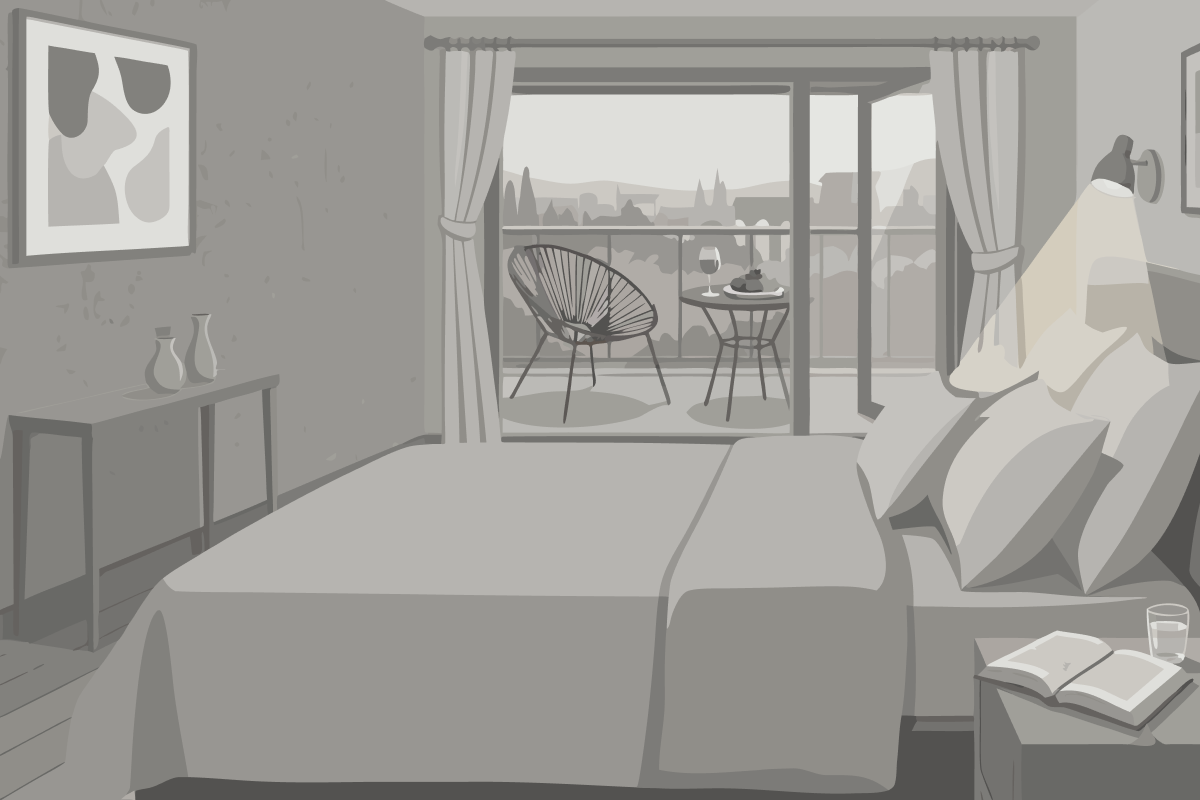 Suite mit Terrasse